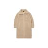 Manteau Mi-long Manches Longues Couleur Unie MLB Hommes manteaux Kaki 3AFDB0526-43BGS