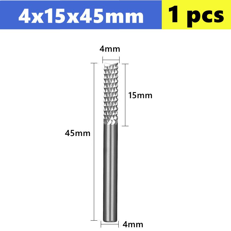 PCB corn  milling cutter Carbide End Mill 3.175/4/6/6.35/8/10/12mm shank,  CNC Cutting Milling PCB MDF ABS Tools Router Bit