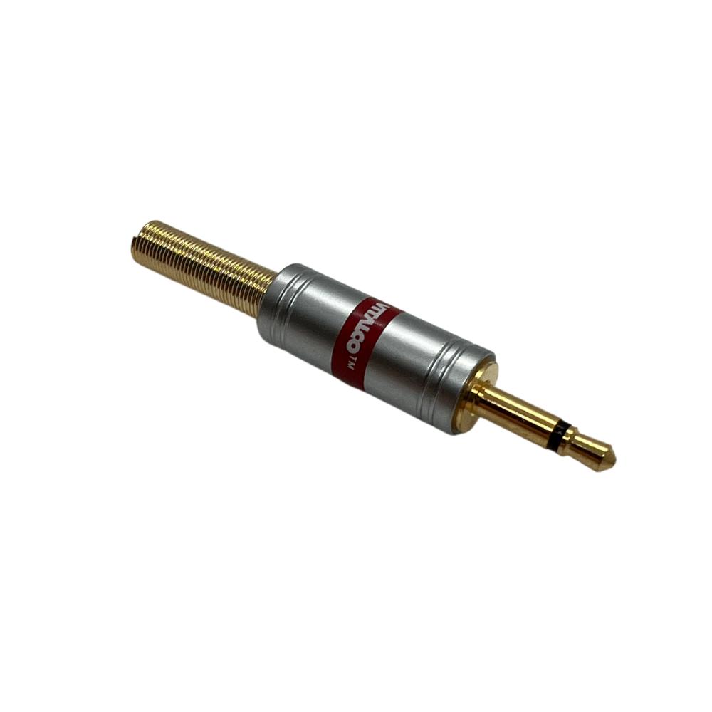 Wtyk jack 3,5 mm mono na kabel 4mm vitalco (wg6)
