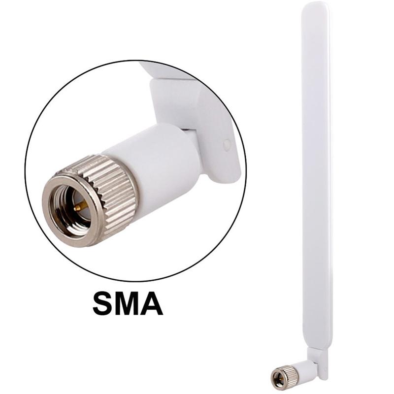 2 Pezzi/Lotto Antenna 4G 10dBi SMA Maschio 700-2700MHz Per Router 4G LTE Antenna Wifi