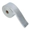 5m Silver Car Heat Insulation Exhaust Header Pipe Wrap Cloth with Strap Auto Accessories