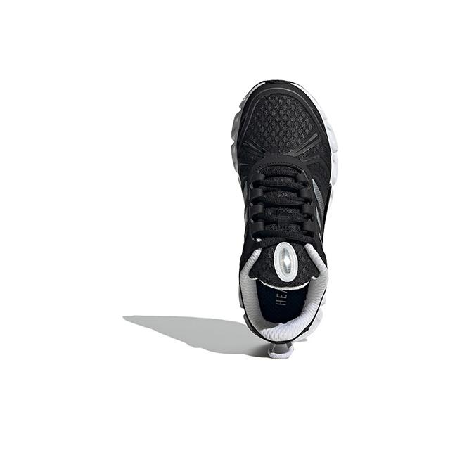 New Adidas Breeze Series Slip Resistant Cushioning Abrasion Resistant Low Top Kids' Running Shoes Black White Kids' GZ4020