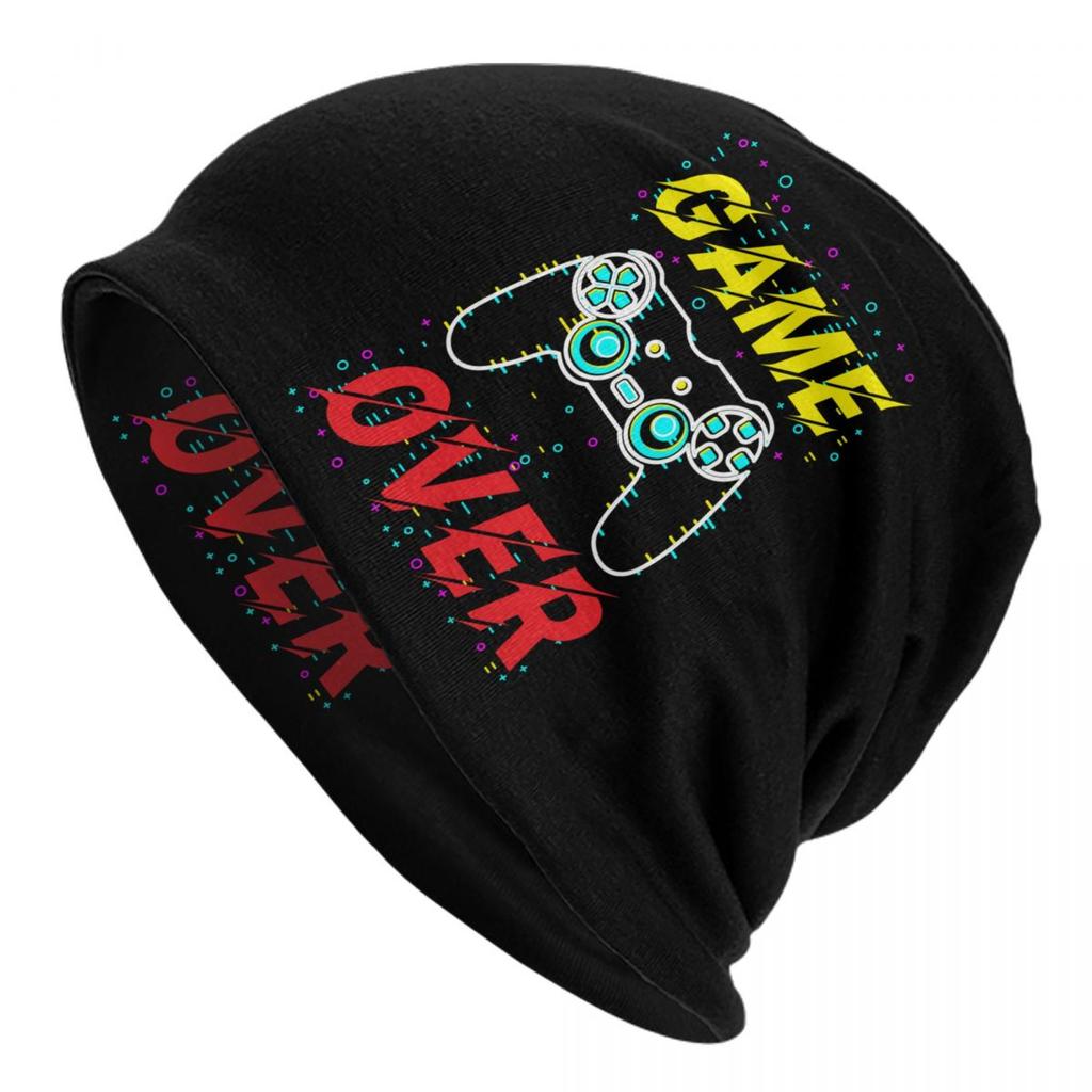 Custom Game Controller Skullies Beanies Caps Hip Hop Winter Warm Unisex Women Knit Hats Adult Unisex Gamer Gift Bonnet Hats