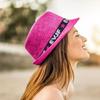 Pink Adult Bachelorette Party Trilby Hat