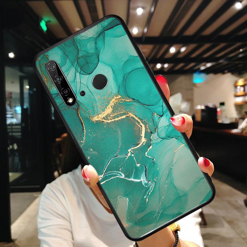 Colorful Marble Phone Case For Huawei P50 Pro P30 P40 Lite P40Pro P20 Lite P10 Plus Mate 20 Pro Mate20 X