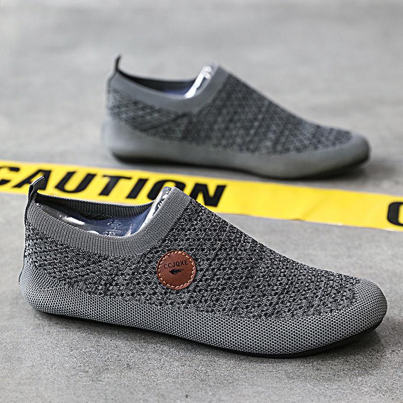 YRZL Mens Loafers Thin Bottom Mesh Summer Lightweight Driving Moccasins Slip on Casual Shoes for Men Walking Shoes