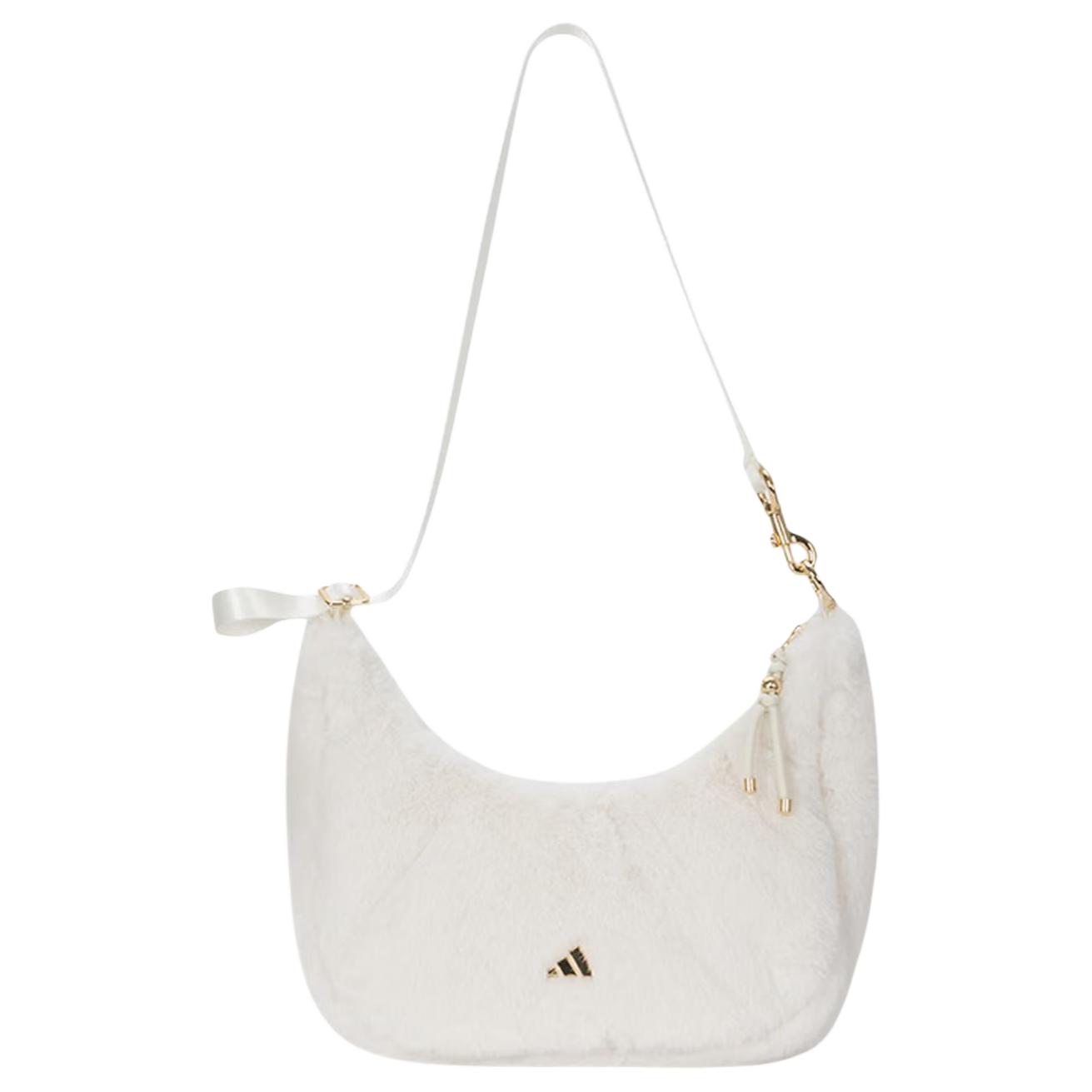 

Adidas Chinese New Year Collection Brand Logo Zipper Closure Handheld Crossbody Bag Fabric Shoulder Bag Regular Women bags Han-Jade-White KR2567 Jade White