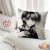 pc Anime Kasurich Pillow Case Fashion Square Pillowcase Bedroom Sofa Room Ins Decoration Leisure