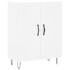 Sideboard in White 69.5 x 34 x 90 cm Engineered Wood