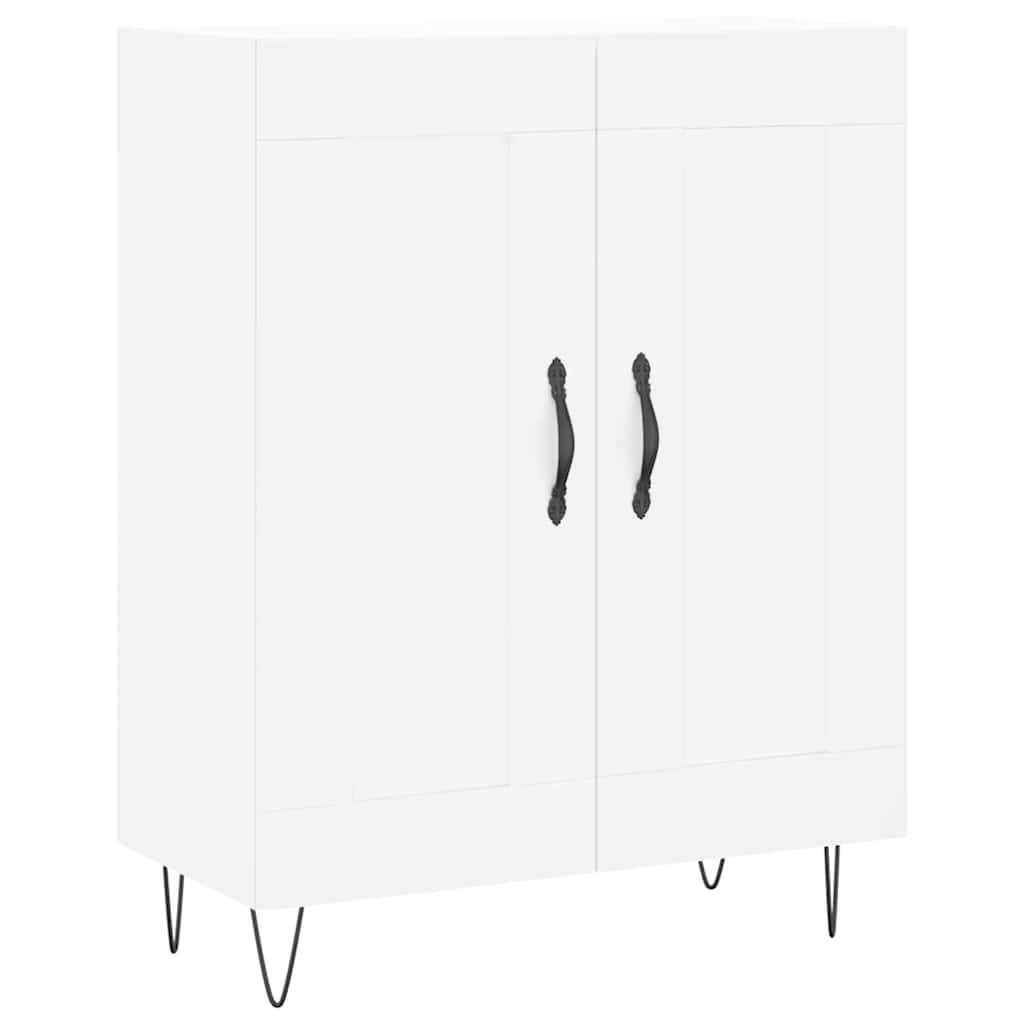 Sideboard in White 69.5 x 34 x 90 cm Engineered Wood