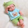 Mini 11-inch Reborn Doll with Closed Eyes, Simulation Baby Doll for Little Girls, Early Education Sleeping Doll