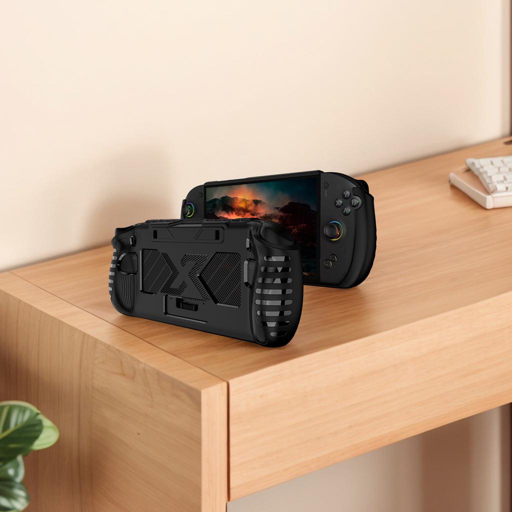 TPU Handheld Schutzhülle für OneXPlayer Apex Handheld-Spielekonsole Stoßfest Schweißfest Kratzfest Ergonomischer Griff Haut