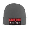 KMFDM Warm Knitted Cap Fashion Bonnet Hat Autumn Winter Outdoor Beanies Hats for Unisex Adult