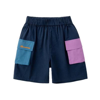 Children's 100% Cotton Summer Cargo Shorts