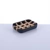 Bamboo Fiber Soap Box Biodegradable Bamboo and Wood Soap Storage Rack Home Bathroom Tabletop Drain Soap Rack Decoration