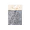 Tomoni Metal Nail Art Stickers: 3D Embossed Japanese Bow Tie Decoration