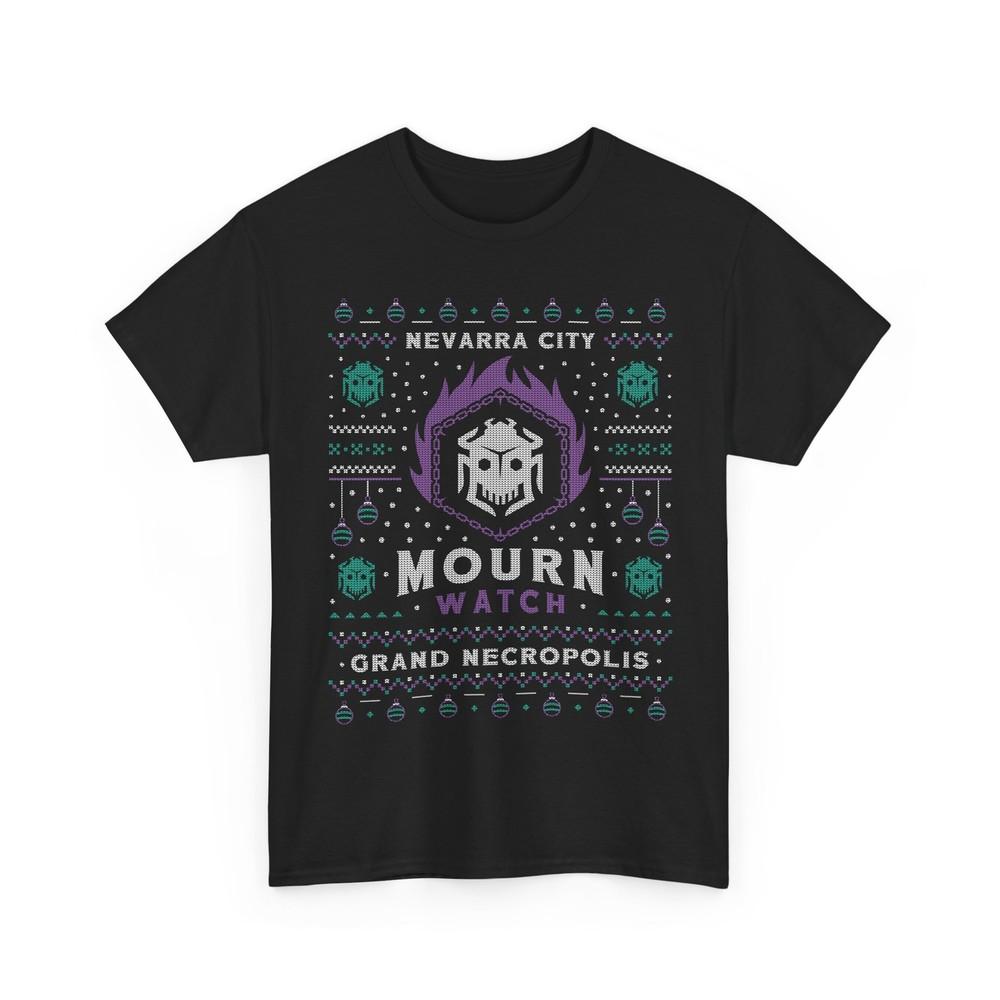 

Mourn Watch Ugly Sweater Unisex T-Shirt. Dragon Age Veilguard Video Game. Xmas. 4XL