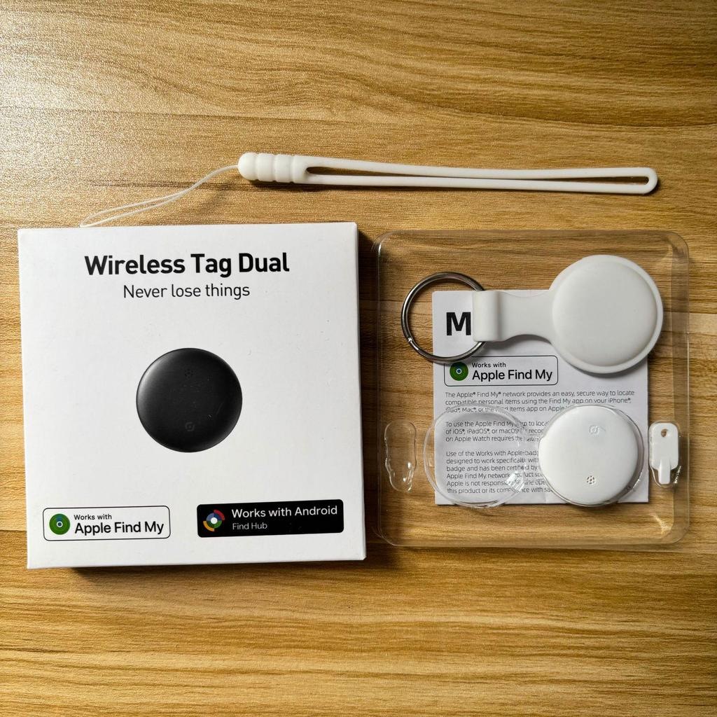 Dual-System Global Locator: Compatible with Apple AirTag & Android for Anti-Loss Tracking.