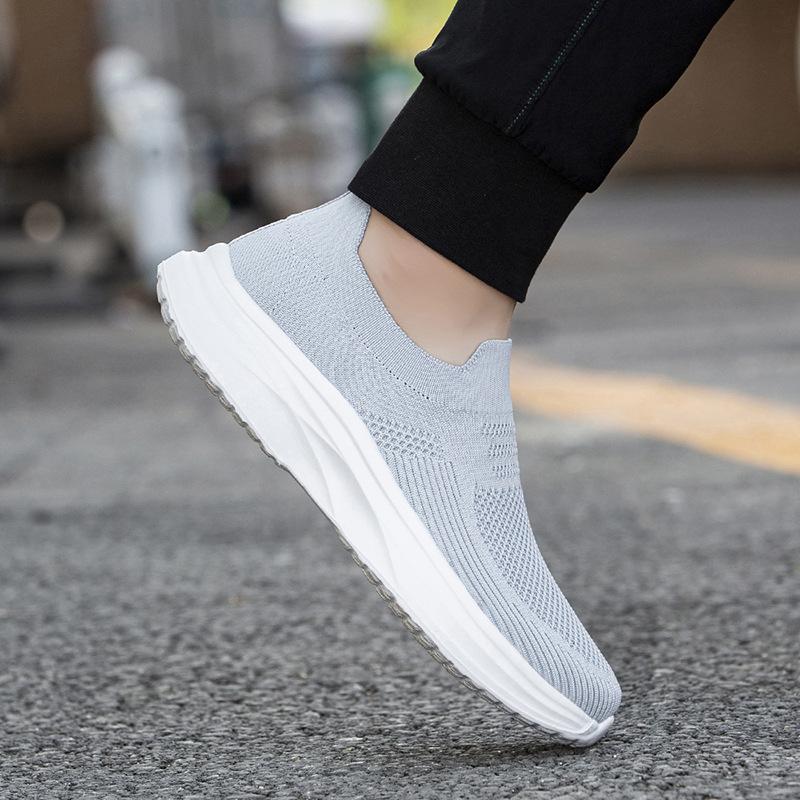 Casual Sports Shoes Soft Sole Non-slip Spring and Autumn Breathable Mesh Driving Comfortable Single Shoes