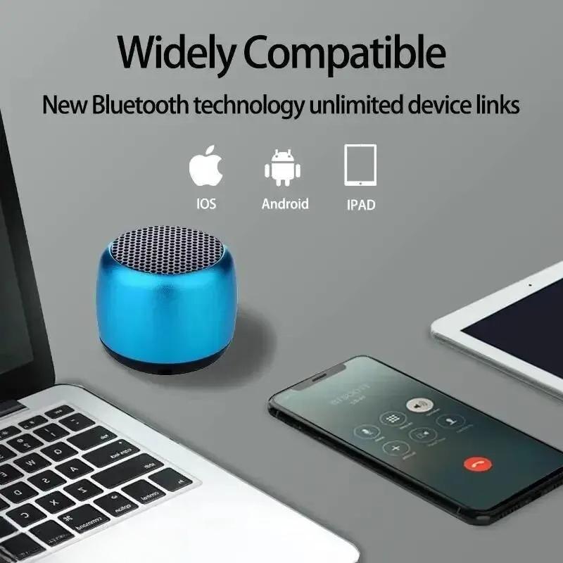 Bluetooth M1 Portable Speaker Music Stereo Surround Mini USB Outdoor Subwoofer Speaker Audio Player Speaker Microphone