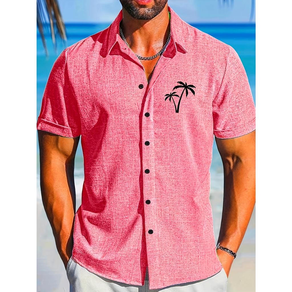 Men's Hawaiian Vacation Short Sleeved Shirt
