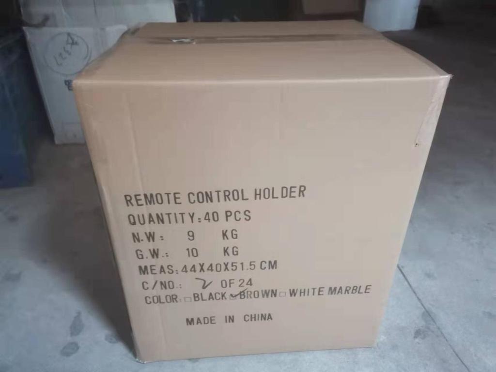 Remote Control & Desktop Organizer, PU Leather, Model LG8175