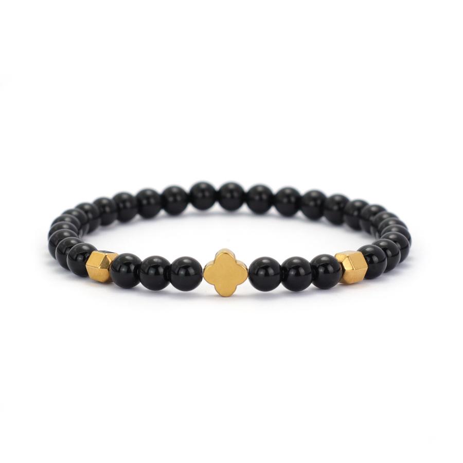 

New 6mm Beaded Bracelet Men Women Tiger Eyes Volcanic Rock Hematite Stone Meditation Healing Braslet Handmade Plant Braclet