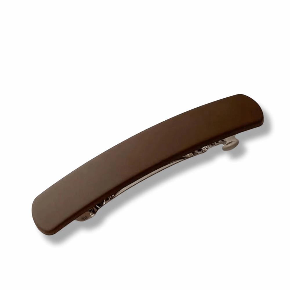 

Elegant Solid Color Hair Clip Frosted Matte Hairpin Large Non-Slip Barrettes for Women