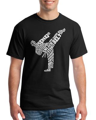 Karate Typografie Herren T-Shirt Kampfsport Geschenkidee