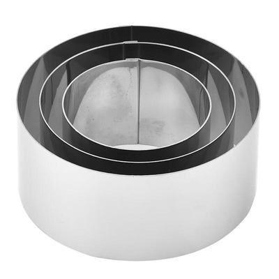 Stainless Steel Mousse Ring Set