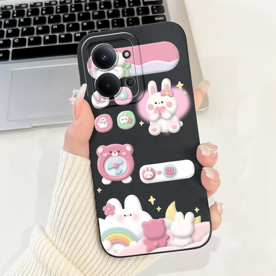 For Xiaomi Poco C85 Case Redmi 15C 4G Luxury Candy Painted Cover Shockproof Phone Case For Xiaomi Redmi 15C 4G PocoC85 Soft Bags