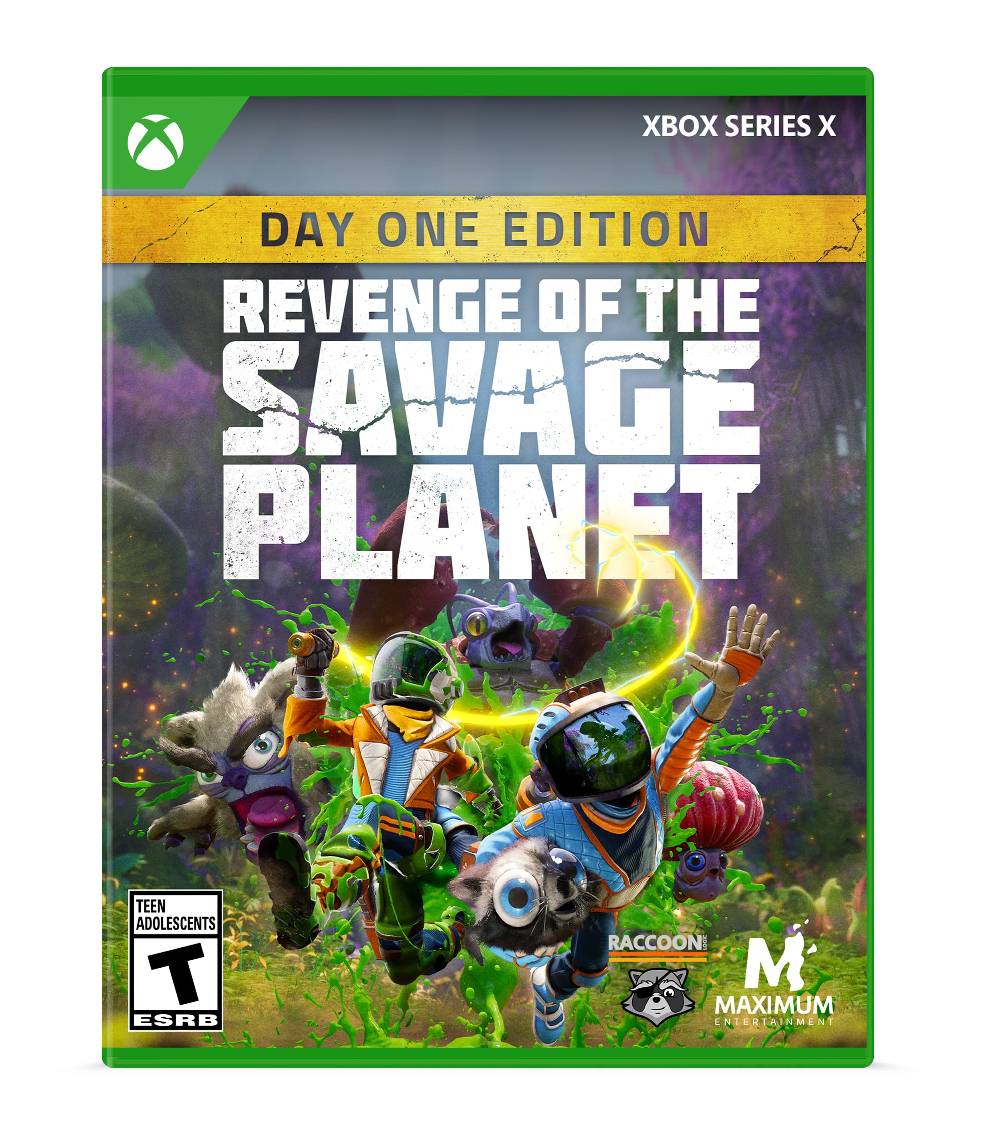

Revenge Of The Savage Planet Day One Edition North Xbox Series X (Imported America) зелений