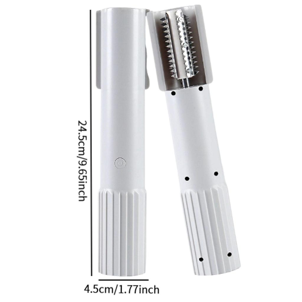 Raschietto Elettrico per Pesce Ricaricabile USB Impermeabile Rimuovi Squame di Pesce Pulitore Squame di Pesce Coltello Portatile per Squame di Pesce Attrezzi per Frutti di Mare