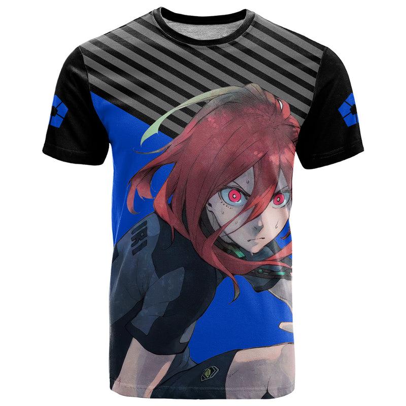 Anime Blue Lock 3D Printed Top Fashionable Sports Short Sleeved Men's T-shirts - Soft Medium Stretch Polyester Fabric Summer Relaxed Fit Clothing