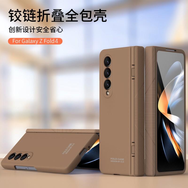 Slim Full Coverage Protective Case Galaxy Z Fold4 Fold3 Foldable Phone PC Bumper Shockproof Anti-Fingerprint