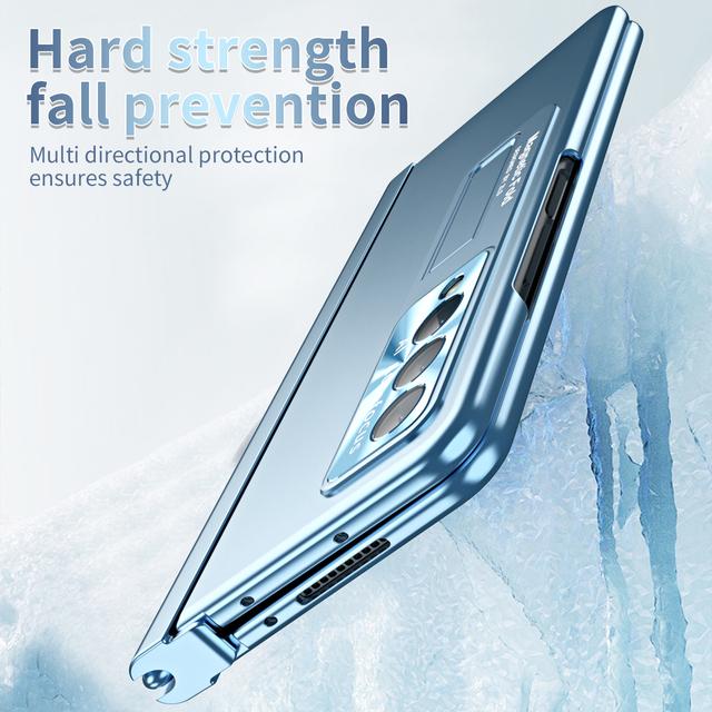 Γυάλινη αναδιπλούμενη θήκη αντικτυπημένης οθόνης για Samsung Galaxy Z Fold 4 Fold4 Fold3 Fold 3 Zfold4 Full Body S Pen Κάλυμμα