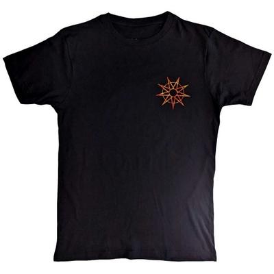 Slipknot Camiseta de algodão unissex adulta The End, So Far Flames Logo