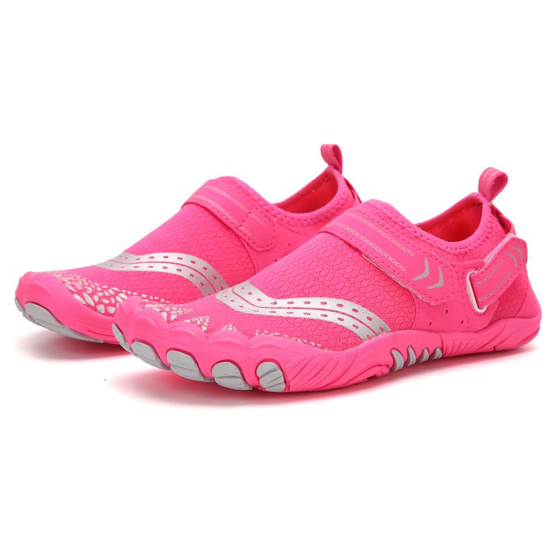 

Унисекс Пляжная обувь для босиком Быстросохнущая обувь для плавания и воды Пятипалая пляжная обувь для ходьбы вверх по течению Спортивная водная обувь 35-46 35