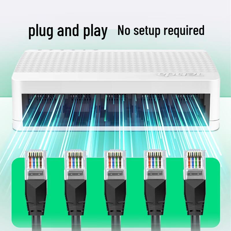 Tenda 100Mbps Fast Ethernet Switch & Hub