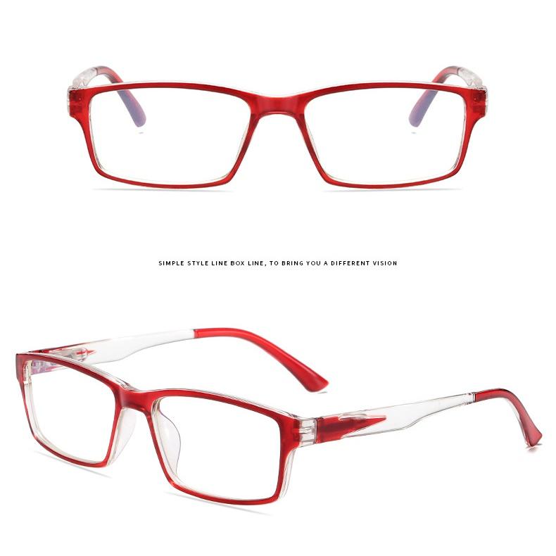 Lesebrille für Damen, klare schwarze Trend-Hyperopie-Brille, Anti-Blaulicht-Brille für ältere Menschen, für Männer + 1,0 + 1,5 + 2,0 + 2,5 + 3,0 + 3,5