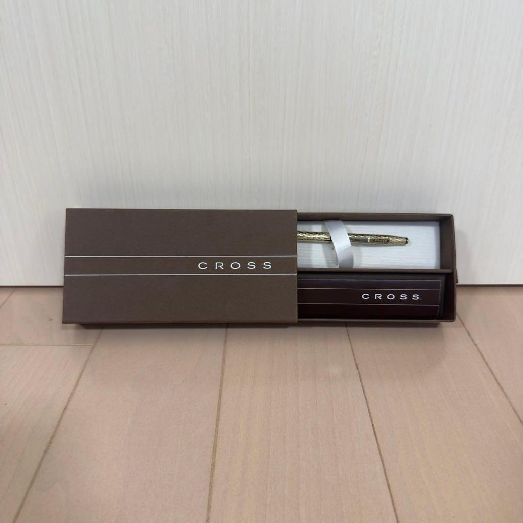 Used Immediate Purchase OK. Brand New, Unused. CROSS Ballpoint Pen, with Box, Silver.