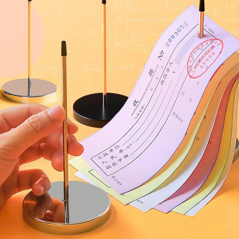 Aluminum Slide Check Rack Receipt Holder Desk Receipt Holder Restaurant Ticket Holder Silver Ticket Rail Bill Orders Display