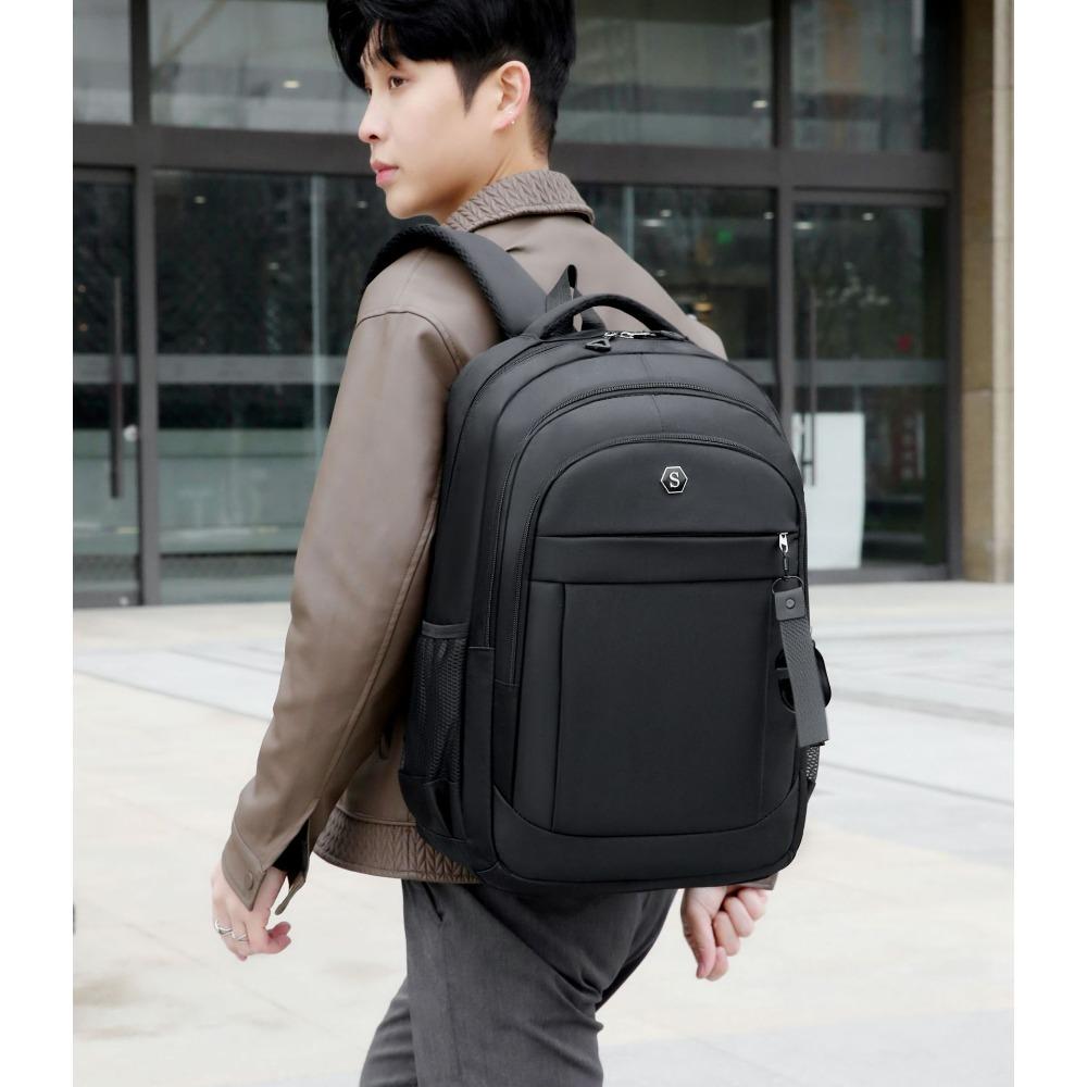 Backpack Men's Large Capacity Business Travel Bag Computer Backpack Mountaineering Bag Junior High School Student School Bag