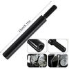 Aramox Shift Knob Extender, Universal 5in Shift Knob Extension Manual Gear Shifter Extender Lever Black M10x1.5