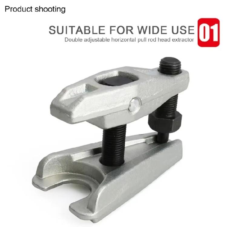 Rustproof Adjustable Ball Joint Puller Separator Metal Puller Remover for Car Steering System Removal Garage Repair Tool