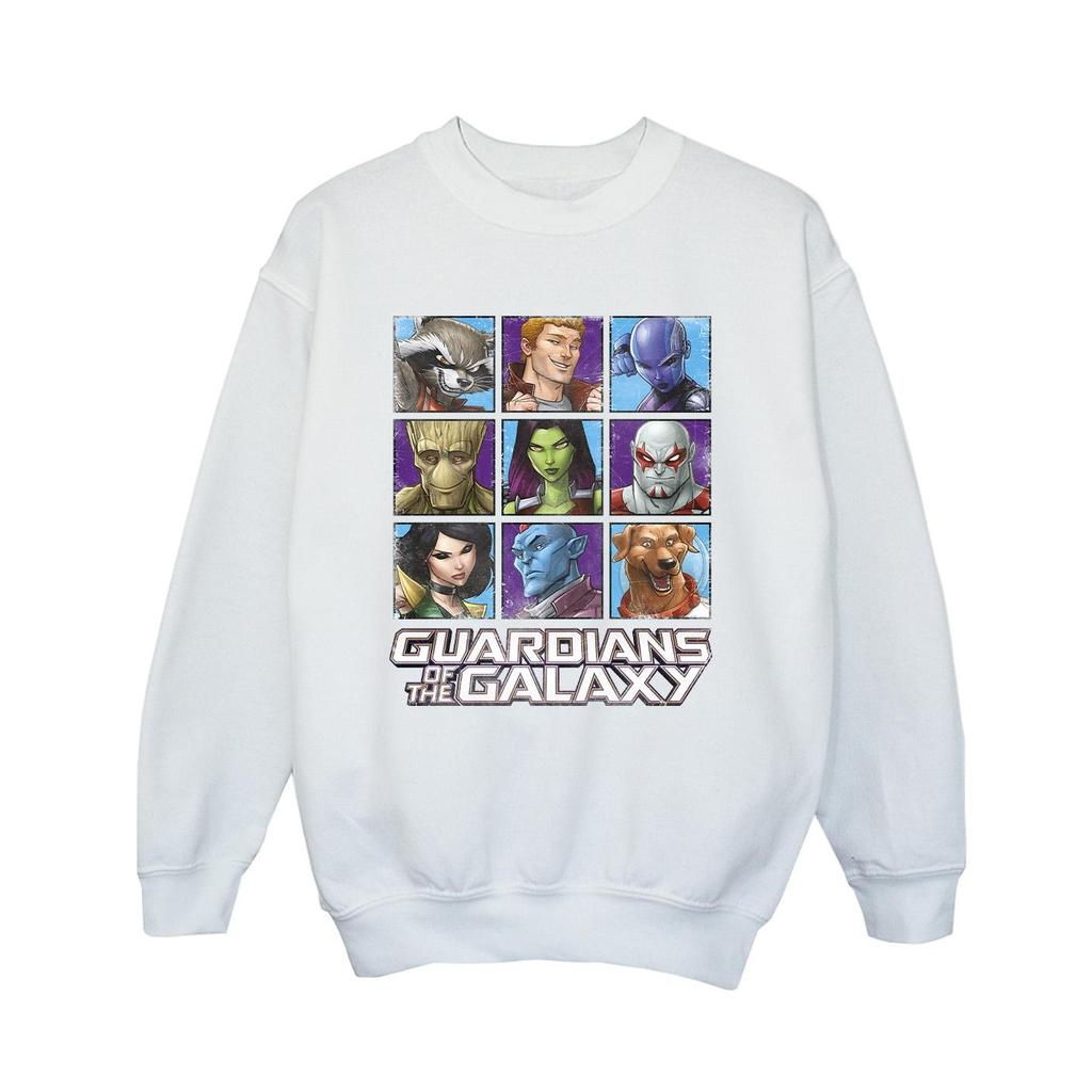 Guardians Of The Galaxy Boys Character Squares Sweatshirt