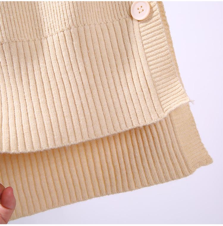 Women's Round Neck Sleeveless Knit Wool Vest - Korean Style Spring/Autumn Thin Cardigan In Solid Colors