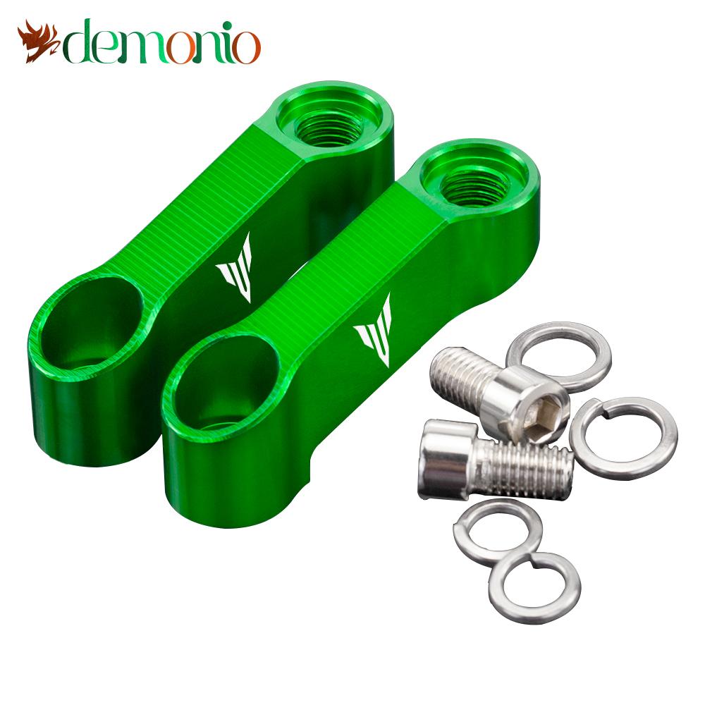 Mirrors Extension Riser Extend Adapter For YAMAHA MT01 MT03 MT07 MT09 MT10 MT125 MT 01 03 07 09 10 125 MT-01 MT-03 MT-07