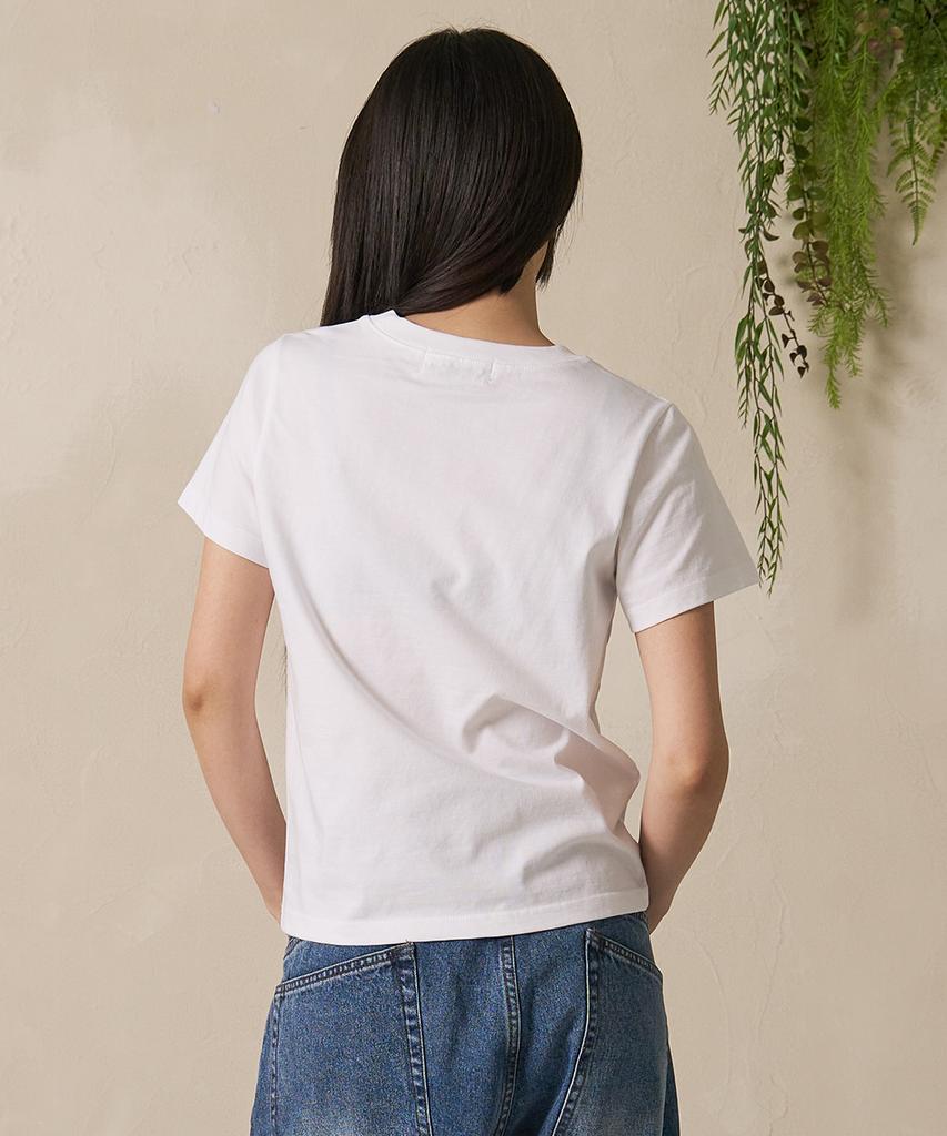 FDR Stitch_Overfit Short Sleeve White