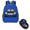 Classic Mini Clubman Estate Front Student Backpack School Bag Hiking Travel Daypack for Men Women Fashion Bookbag Shoulder Bags